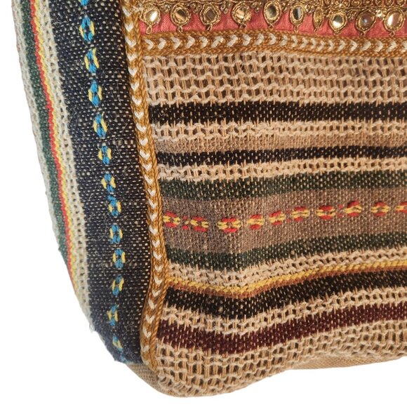 Lovestitch Shopper Hobo Hippie Bag with Tassel Sequins & Suede New w/Tag #D44471 - Picture 7 of 15